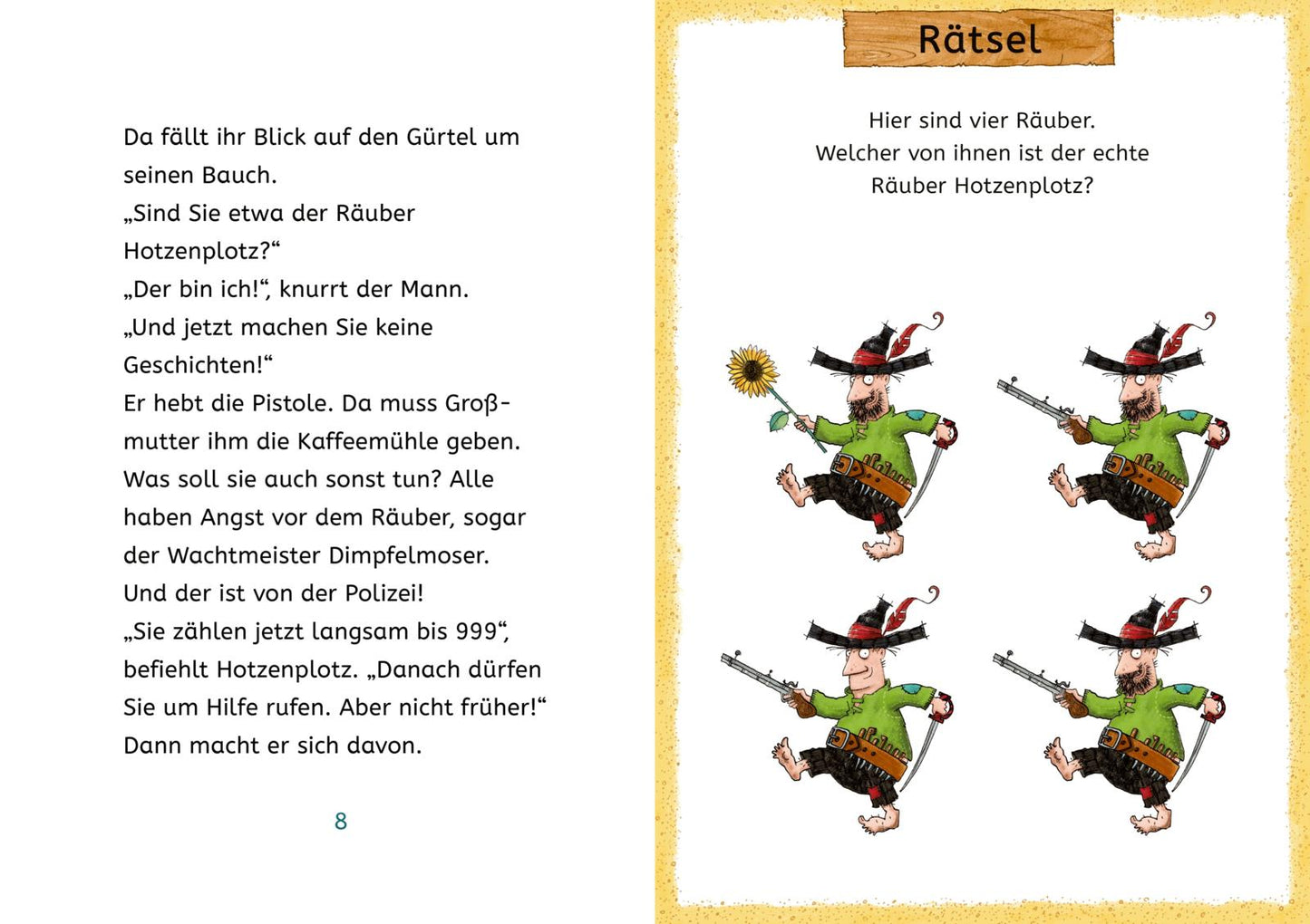 Kleine Lesehelden: Der Räuber Hotzenplotz