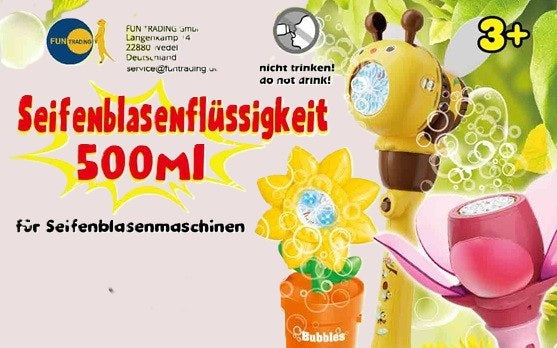 Seifenblasenflüssigkeit, 500 ml