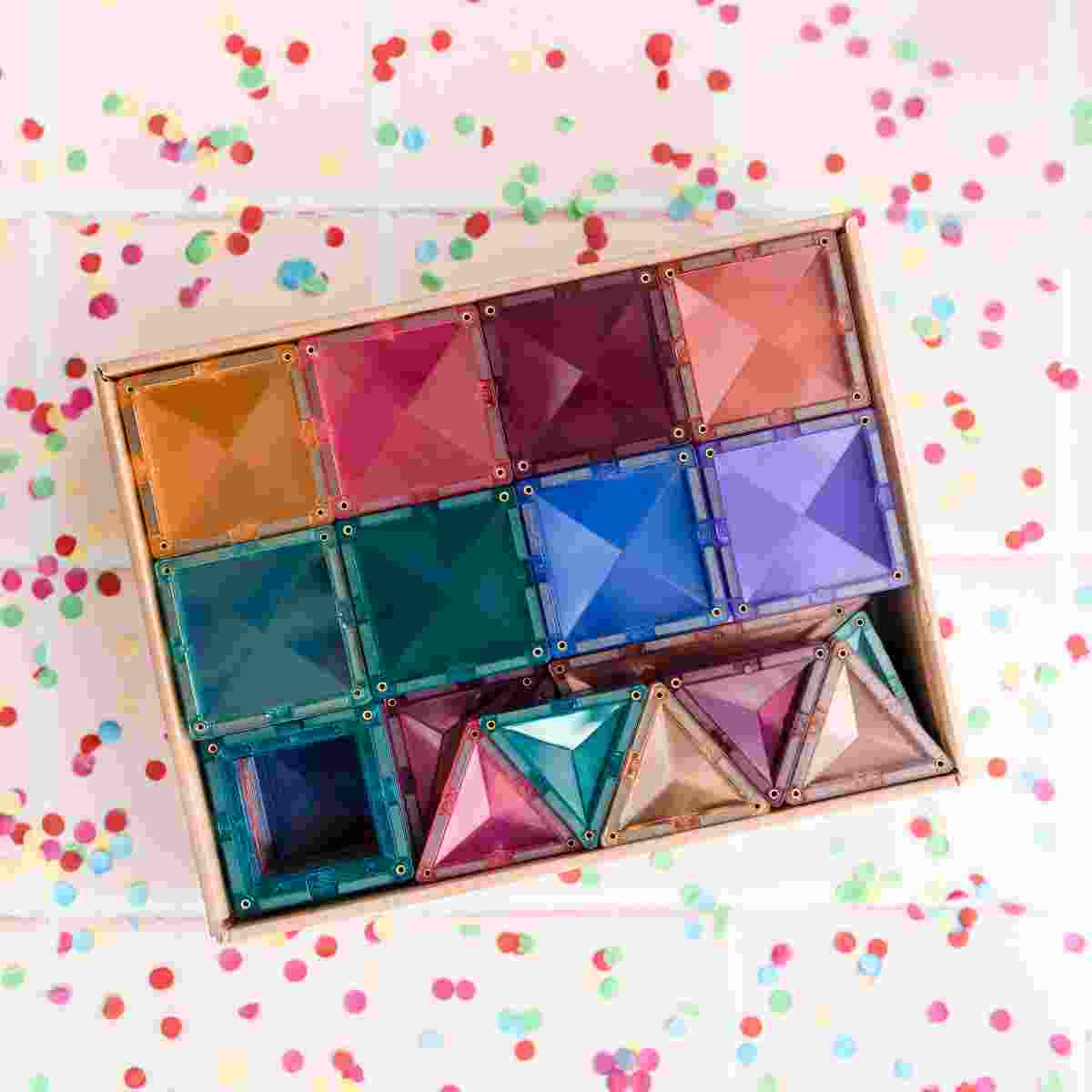 CONNETIX Magnetbausteine Pastell Creative Pack - 120 Teile